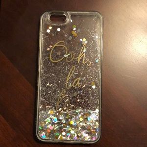Anthropologie iPhone 6/6S glitter case